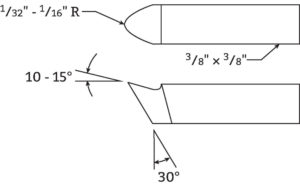 Polyurethane turning tool