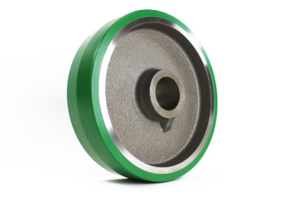 Green Polyurethane Caster Wheel
