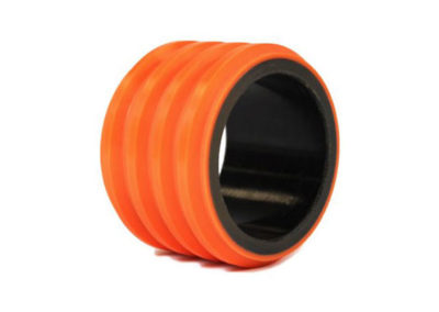 Polyurethane-wheel-bonded-to-composite